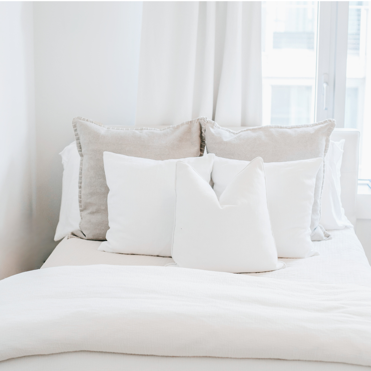 White Goose Feather Cushion Inserts