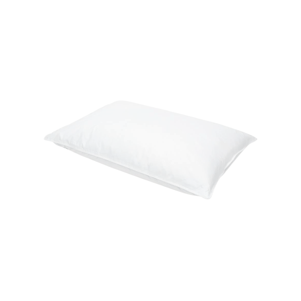 LuxeBalance premium goose down pillow with soft cotton cover offering hotel-style comfort and breathable support for restful sleep.